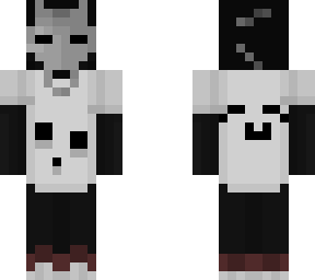 dark clown in t-shirt