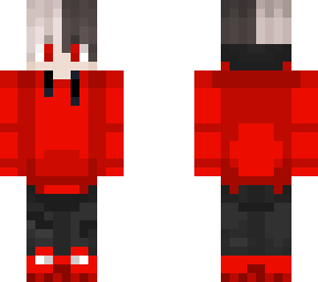 red hoodie