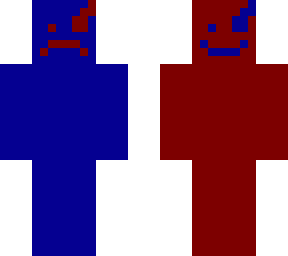 blue/red