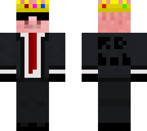 Hitman Pig | Minecraft Skin