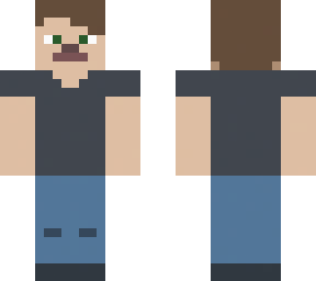 jeans gray shirt guy