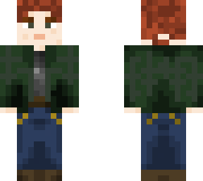 red haired teenage boy