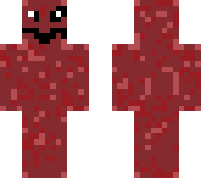 skinless man