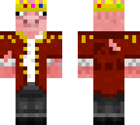 tired pig king