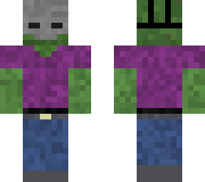 zombie wearing a mask