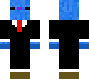 blue axolotl suit