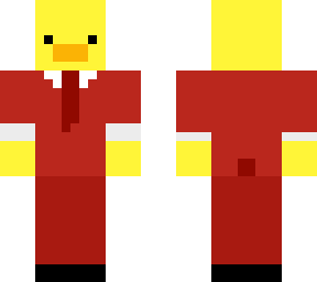 duck in a suit