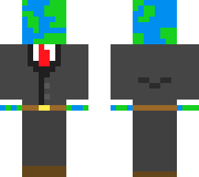 earth in a bisuness suit