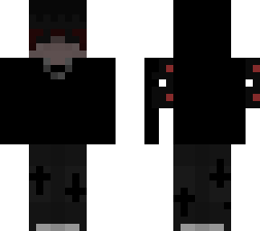 emo boy with headphone