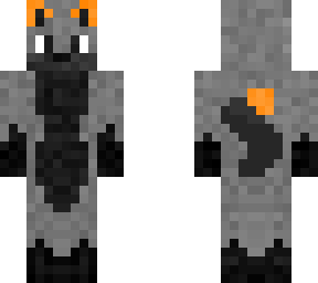 gray and orange wolf