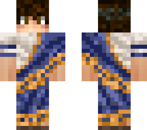greek boy brown hair (blue)