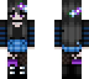 blue and purple