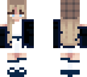 dark blue girl