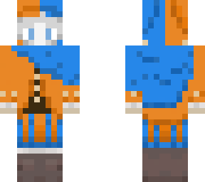 orange and jester