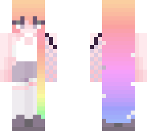 rainbow girl