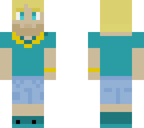 summer time guy- teal