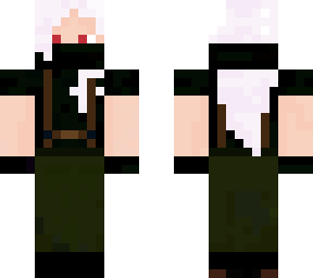 white haired girl