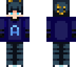 blue colored ace!
