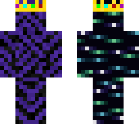 crowned nether and end portal by yes no don't cause why no skin