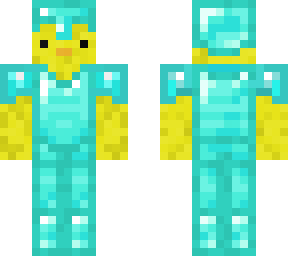 duck with diamond armors