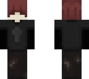 emo w/ red hair