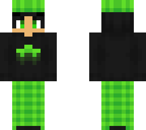 green pajamas boy