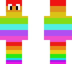 rainbow person
