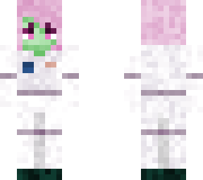 alien in a spacesuit