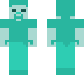 aqua blank steve