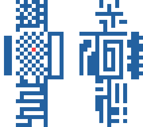 Asymmetric Man Fin | Minecraft Skin