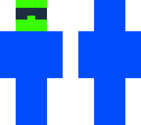 blue & green guy