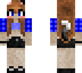 calico cat girl
