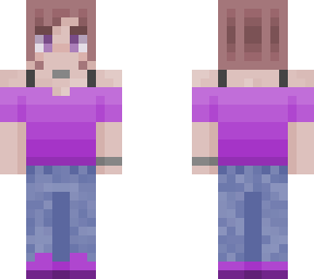 purple girl