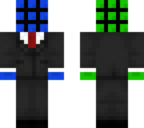 rubik's cube in a suit