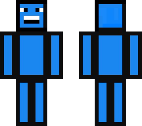blue box man
