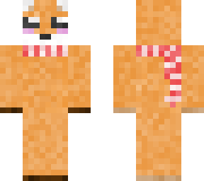 fox with scarf