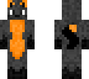 gray wolf with more orange