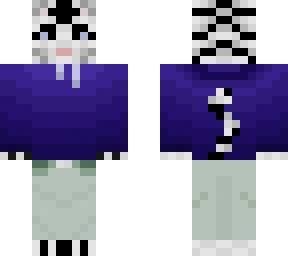 white tigress (purple hoodie)