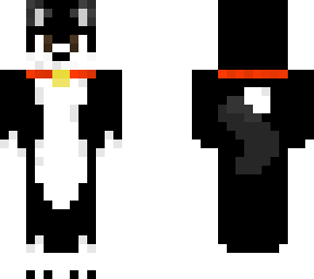 wolf/husky remaster with collar