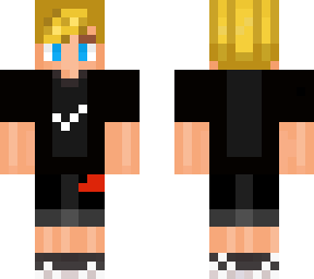 blond guy with nikes