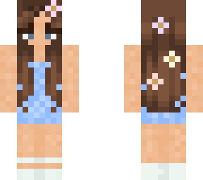 blue girl