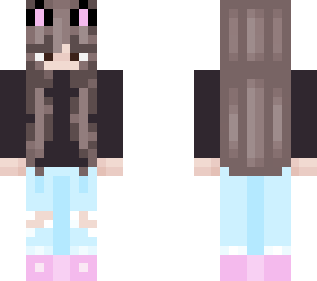brown haired cat lover
