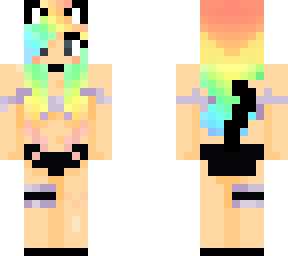 oc- rainbow, swimsuit