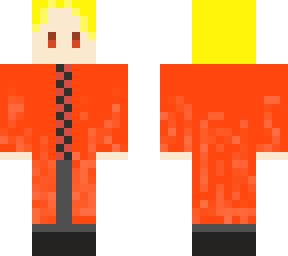 guy in a fire kimono