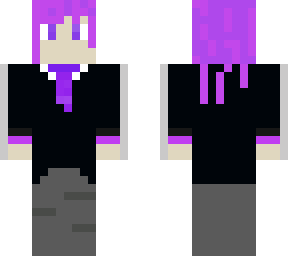 my skin but purple lol
