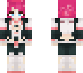 ochako pink hair