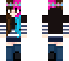 blue and uhhh pink