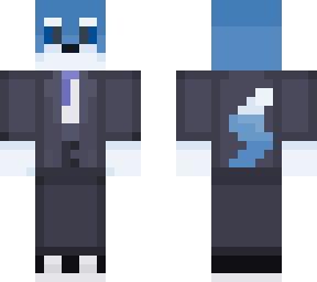blue fox (male)