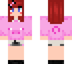 pig girl in shorts