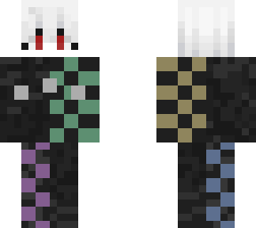 the undying jester(im really bad at making sure all the faces are the right colo
